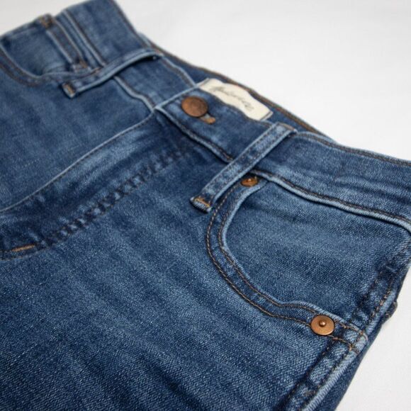 Top rated! Madewell 10" High-Rise‎ Skinny Jeans in Bradshaw Wash, size 24 - Picture 9 of 16